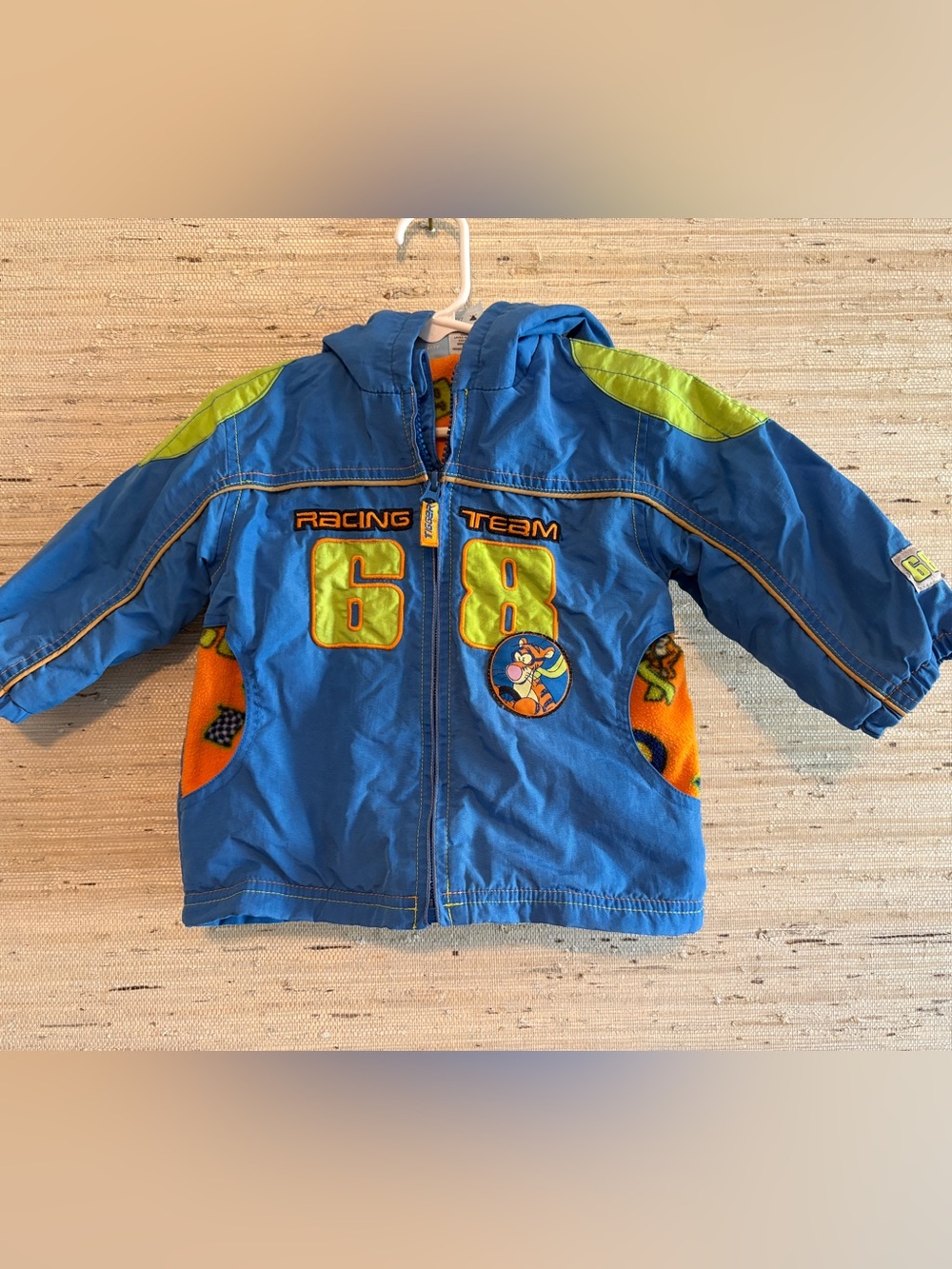 Vintage Wonderful World of Disney Tigger Racing Coat